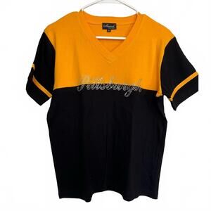 Pittsburgh Black and Gold Short Sleeve T-shirt